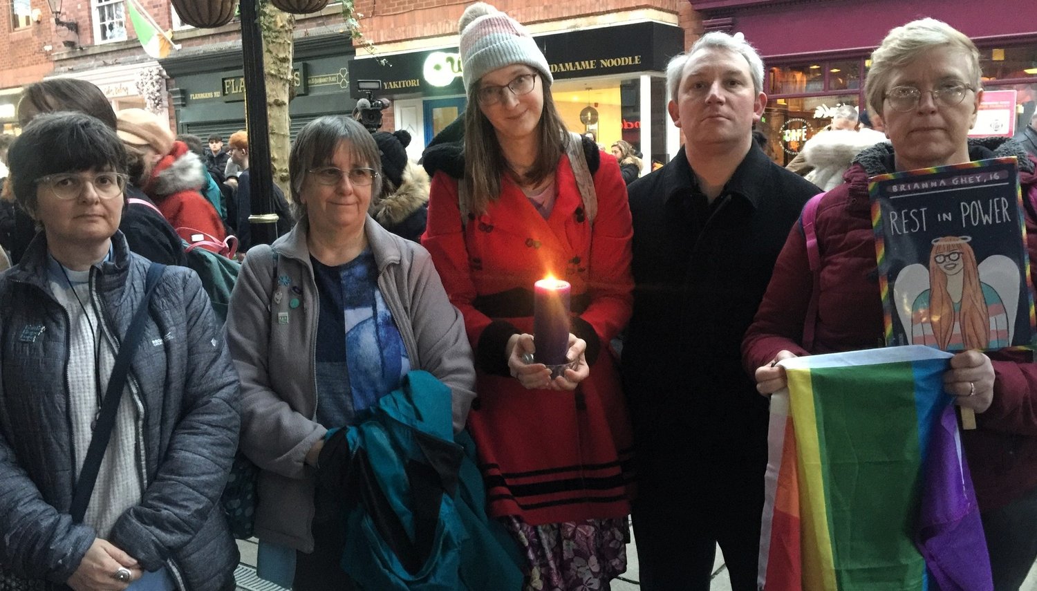 Open Table community at a vigil Open Table community at a vigil