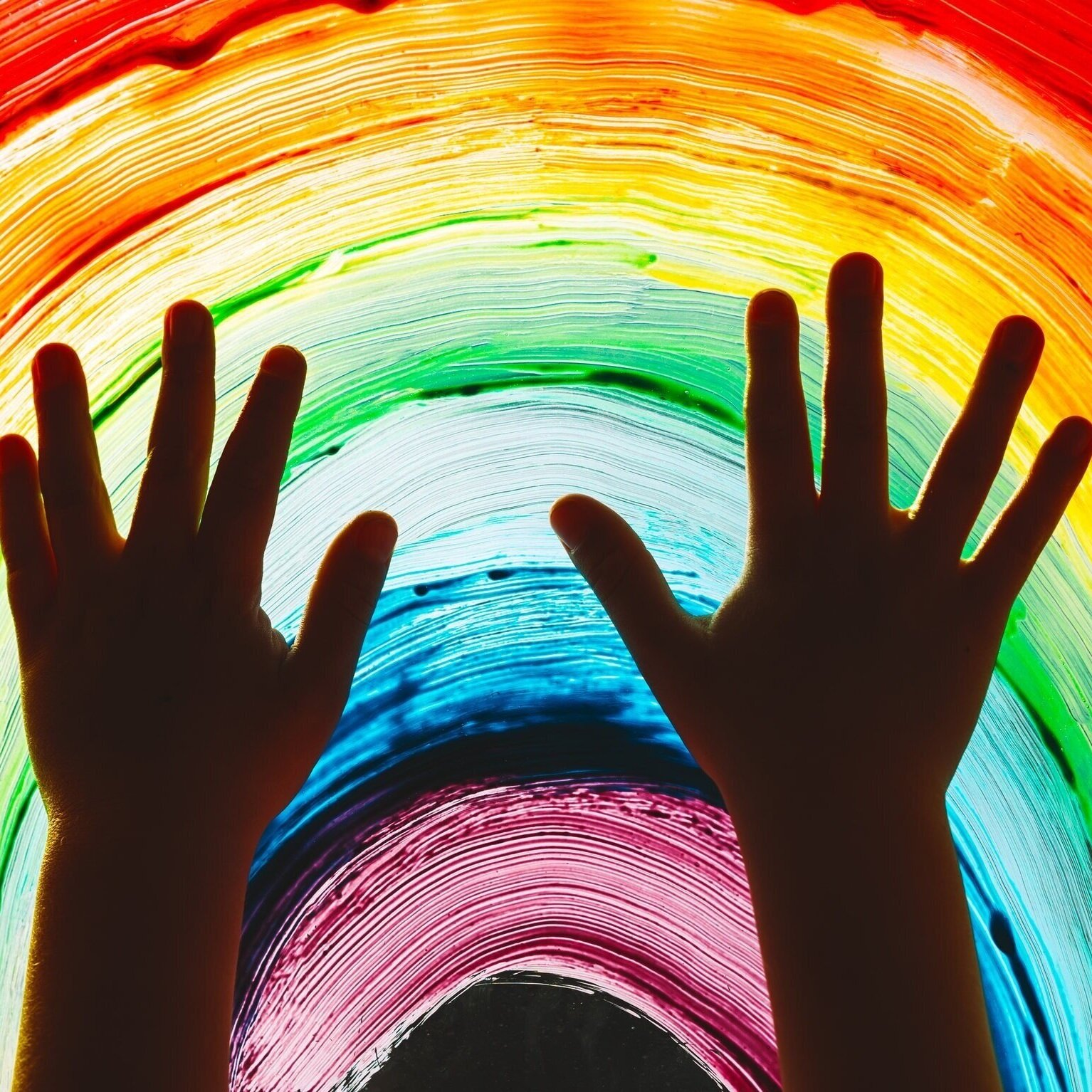 Rainbow paint Rainbow paint