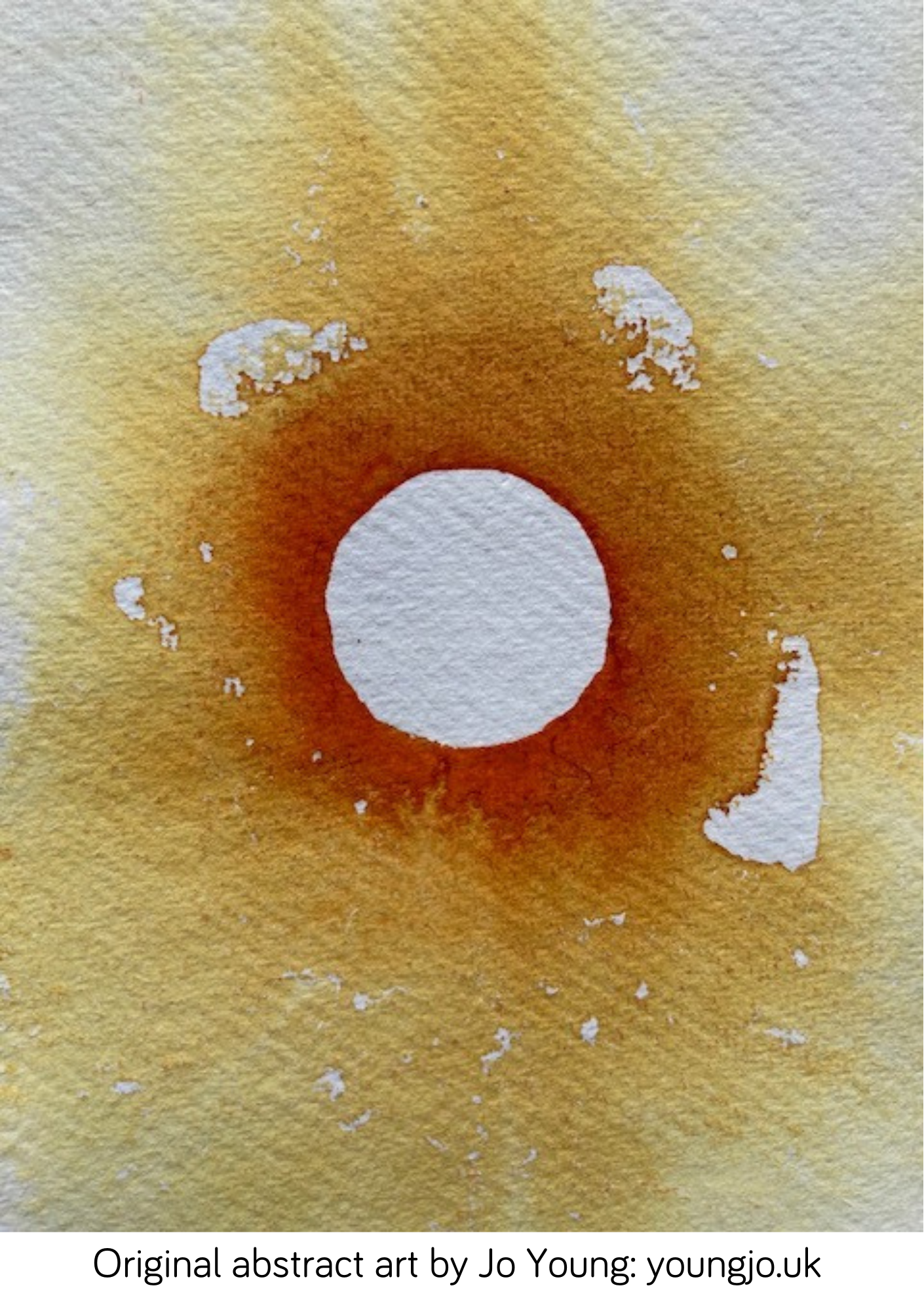 When we reach a milestone, or an important truth makes sense for the first time, there is a radiance, like standing inside a blessing, writes Wendy in response to this original artwork by her wife Jo.